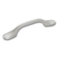 Hickery Hardware Conquest Pull 3" Center-to-Center Satin Nickel 11/16" Projection