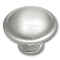 Hickery Hardware Conquest Knob Satin Nickel 1-3/8" Diameter