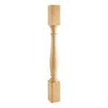 Hardware Resources Turned Post Cherry 35-1/2" Length 3-1/2" Width