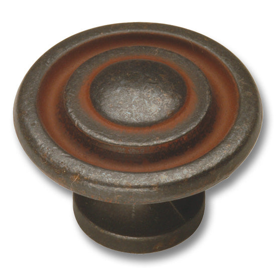 Hickery Hardware Manchester Knob Unfinished Wood 1-3/8" Diameter