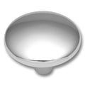 Hickery Hardware Metropolus Knob Chrome Round 1-1/8" Diameter