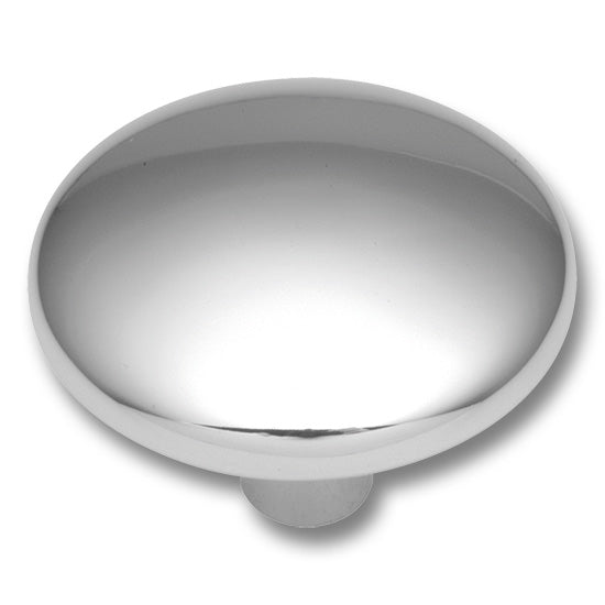 Hickery Hardware Metropolus Knob Chrome Round 1-1/8" Diameter