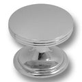 Hickery Hardware American Diner Knob Chrome 1-3/8" Diameter