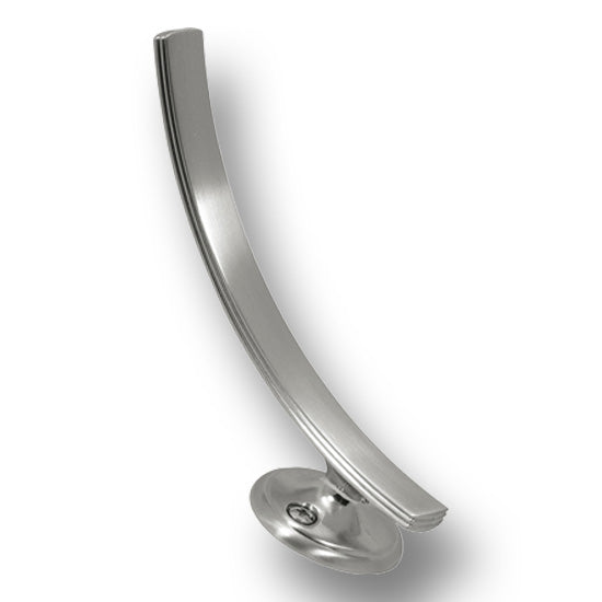 Hickery Hardware Hook Zinc Satin Nickel 7/8" Center to Center
