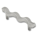 Hickery Hardware Euro Contemorary Pull 96mm Center-to-Center Satin Nickel
