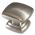 Hickery Hardware EURO-CONTEMPORARY Knob Satin Nickel 1-1/2" Diameter