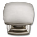 Hickery Hardware EURO-CONTEMPORARY Knob Stainless Steel 1-1/2" Diameter