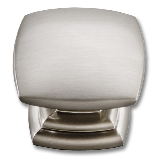 Hickery Hardware EURO-CONTEMPORARY Knob Stainless Steel 1-1/2" Diameter