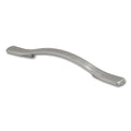 Hickery Hardware Euro Contemporary Pull 128mm Center-to-Center, Satin Nickel