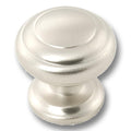 Hickery Hardware Zephyr Knob Stainless Steel 1-1/4" Diameter