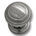 Hickery Hardware Zephyr Knob Satin Nickel 1" Diameter