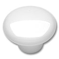 Hickery Hardware Tranquility Knob White 1-1/2" Diameter