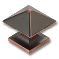 Hickery Hardware STUDIO Knob Oil Rubbed Bronze 1-1/4" Diameter
