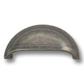 Hickery Hardware WILLIAMSBURG Cup Pull, Black Nickel