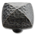 Hickery Hardware MOUNTAIN LODGE Knob Black Iron 1-1/4" Diameter