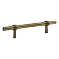 Deltana Adjustable Pull Antique Brass 6-1/2" Length