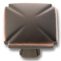 Hickery Hardware BRIDGES Knob, Oil-Rubbed Bronze