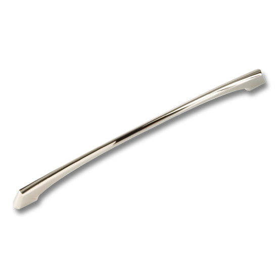 Hickery Hardware GREENWICH Pull Polished Nickel 12" Center to Center