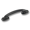 Hickery Hardware LUNA Pull Matte Black 4-1/8" Length