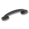 Hickery Hardware LUNA Pull Vintage Bronze 4-1/8" Length