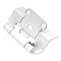 Hickery Hardware Semi-Concealed Self-Closing Hinge 2-1/4" x 2-11/16"