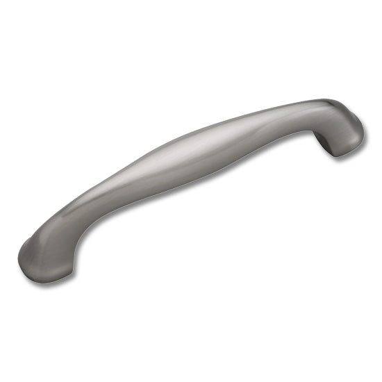 Hickery Hardware Manor House Pull 3" Center-to-Center Satin Nickel