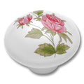 Hickery Hardware Tranquility Knob Pink Rose 1-3/8" Diameter