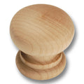 Hickery Hardware NATURAL WOODCRAFT Knob 1-1/4" 1-1/4" Projection