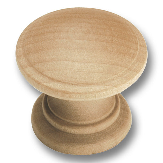 Hickery Hardware NATURAL WOODCRAFT Knob 1-1/4" 1-1/8" Projection