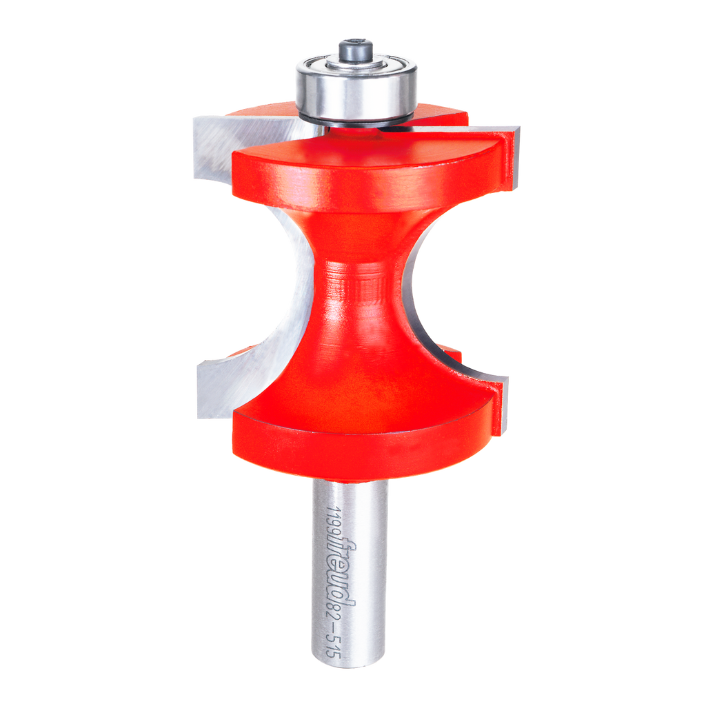 Freud Half Round Bit with Bearings