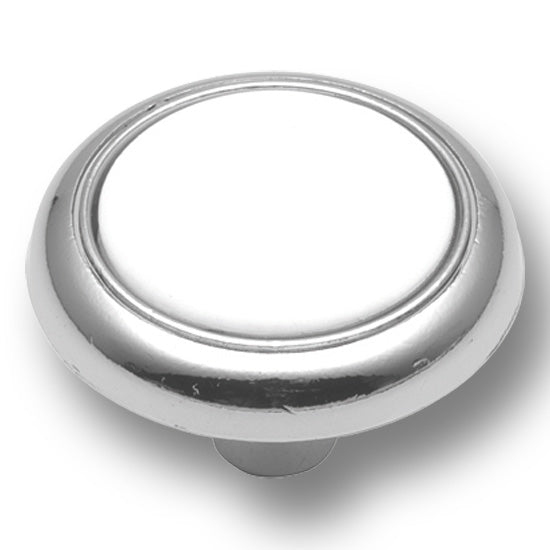Hickery Hardware Tranquility Knob Chrome 1-1/4" Diameter