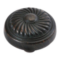 Hickery Hardware FRENCH COUNTRY Knob Vintage Bronze 1-1/4" Diameter
