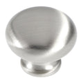 Hickery Hardware Cottage Knob Satin Nickel 1-1/8" Diameter 7/8" Projection