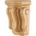 Hardware Resources Mini Scrolled Corbel Maple 4-1/4" Length