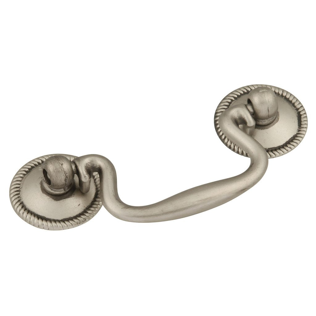 Hickery Hardware MANOR HOUSE Rosette Bail Pull 2-1/2" Center to Center