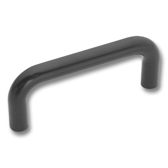 Hickery Hardware Plastic Wire Pull Black 3" Center to Center