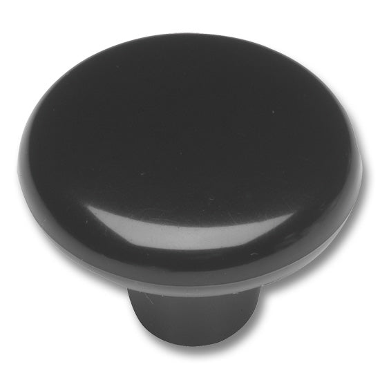 Hickery Hardware WIRE PULLS Knob Black 1-1/4" Diameter