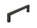 Pride Industrial Square Bar Pull Black 128 mm Center to Center