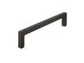 Pride Industrial Square Bar Pull Black 160 mm Center to Center