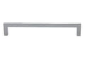 Pride Industrial Square Bar Pull Polished Chrome 192 mm Center to Center