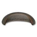 Hickery Hardware MANCHESTER Cup Pull Rustic Iron 2-3/4" Center to Center