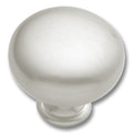 Hickery Hardware Modus Knob Satin Nickel 1-1/4" Diameter 1-1/8" Projection