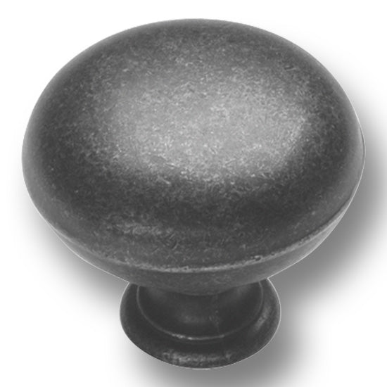 Hickery Hardware Manchester Knob Vibra Pewter 1-1/4" Diameter