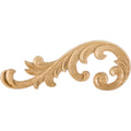 Hardware Resources Left Acanthus Appliqué Maple 10-5/8" Length