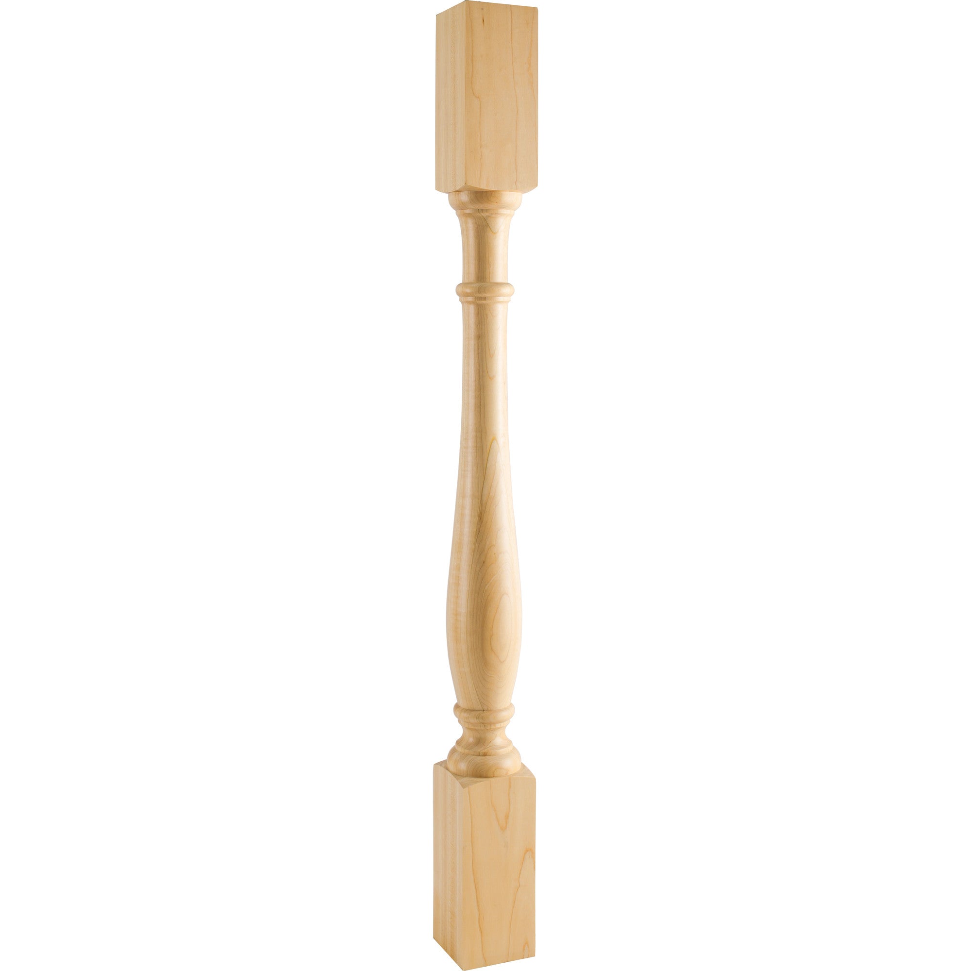 Hardware Resources Turned Post Cherry 42" Length 3-1/2" Width