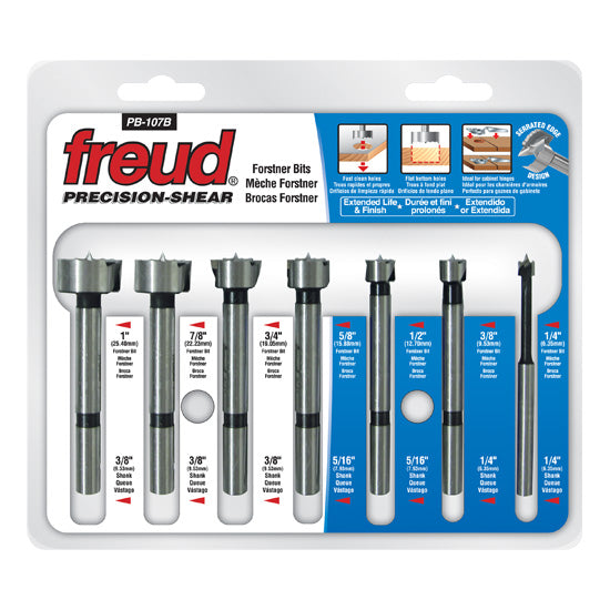 Freud 7 Piece Precision Forstner Bit