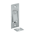 Deltana Pocket Door Bolts Jamb Bolt, Brushed Chrome