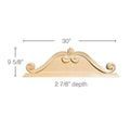 Traditional Panel Moulding, 3/4'w' x 3/4''d Resin