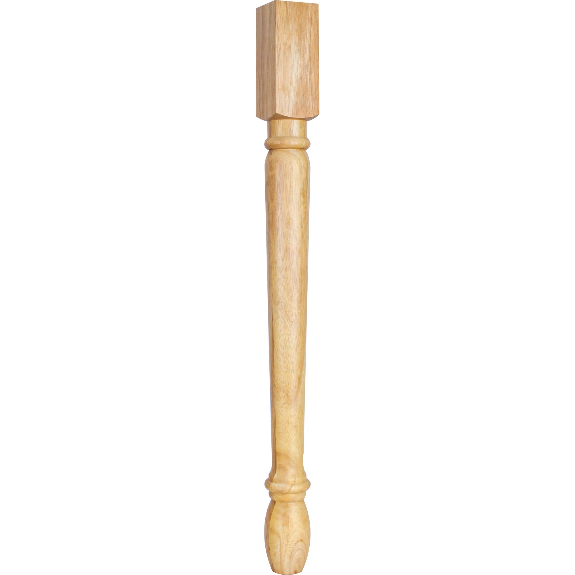 Hardware Resources Bull Nose Turned Post White Birch 3" Width