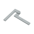 Deltana 4-3/8" x 5/8" x 1/4" Pivot Hinge, Brushed Chrome